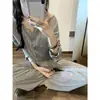 Novos Pijamas de Outono para Mulheres, Cardigã com Fio de Seda Gelada, Calças de Manga Longa, Conjunto Doce, Estilo Coreano Casual para Casa