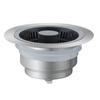 Fregadero de cocina de acero inoxidable regulado por EE. UU. con núcleo de rebote, fregadero de bañera, lavabo para verduras, colador, escurridor