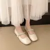 Impresionantes zapatos planos de strass estilo francés para mujer, nuevo modelo otoño 2026, adecuados para combinar con faldas, zapatos Mary Jane, zapatos de piel pequeños, zapatos de noche