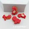 Acessórios de resina de dinossauro fofo de desenho animado fosco diy cola de creme capa de celular adesivos de geladeira acessórios de cabelo atacado