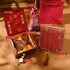 Regalos de Año Nuevo, Recuerdos de Reunión Anual, Regalos de Empresa para Empleados y Clientes, Peine de Sándalo, Peine de Masaje, Caja de Regalo de Alta Gama, Set de Bienestar