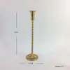 Candelabro de hierro forjado Portavelas retro europeo Portavelas de Amazon Decoración de boda Soporte para velas Cena a la luz de las velas
