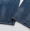 35022-25 Primavera Nuevo Estilo Europeo y Americano Moda Cintura Media Versión Globo Sueltos Pierna Ancha Pantalones Casuales Jeans