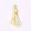 Accesorios de Borlas para Joyería DIY Pulsera de Borlas Coloridas Accesorios para Tejer Colgantes Accesorios Hechos a Mano Borlas Pequeñas de 5 cm