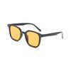 Gafas de sol marrones de moda al por mayor Ola coreana cuadradas de montura grande gafas de sol de arroz para hombres y mujeres nuevas gafas de sol para sombra