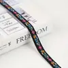 En Stock 1.1cm Estilo Étnico Jacquard Accesorio para el Cabello Tocado Bolso de Cintura Cinta Étnica Ropa Étnica Encaje