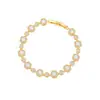 Pulsera Ojo Hexagonal Ovalada Redonda, Lujo Ligero, Pulsera Geométrica de Gama Alta, No se Desvanece, Joyería de Mano Amazon