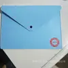 Envío Gratis Creativa Combinación de Colores Fieltro Bolsa para Archivos A4 Simple Botón de Presión Bolsa para Archivos Bolsa tipo Sobre