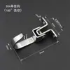 Mini gancho de acero inoxidable de carga sólida para baño, cocina, pared trasera de la puerta, gancho de metal perforado para ropa, gancho para objetos pequeños y bolsas