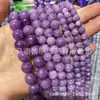 Zhuming Trading Calcedonia Morada Cuentas Sueltas Cuentas Redondas Pulsera Semiacabado con Cuentas Joyería DIY Accesorios Venta al por Mayor
