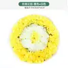 Suministros para Sacrificio del Día de Barrido de Tumbas Corona Simulada Corona Pequeña Flor para Tumba Superior Flor de Seda para Barrido de Tumbas Corona de Flores Artificiales Enredadera