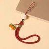 Colgante para Lanyard de Teléfono Móvil Shishi Ruyi, Lanyard Corto para Muñeca, Colgante para Funda Protectora de Teléfono Móvil, Memoria USB, Anti-Pérdida, Estilo Chino