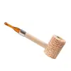 Cachimbo de Espiga de Milho Reto para Iniciantes, Disponível nos Tamanhos Grande, Médio e Pequeno, Cachimbo Descartável de Espiga de Milho