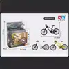 Mini Adornos de Modelo de Bicicleta de Aleación Llavero de Bicicleta Clip de Regalo para Ciclismo Máquina de Bolas de Chicle Regalo Pequeño