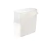 Caja para Conservar Frescura de Refrigerador Caja de Almacenamiento para Congelador de Plástico de Grado Alimenticio Caja para Guardar Frutas de Cocina para Uso Doméstico Apta para Microondas
