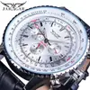 Jaragar Estilo Europeo y Americano Moda Masculina Casual Hueco Esfera Grande Automático Mecánico Reloj Al Por Mayor