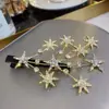 Grampo de Cabelo Novo para Outono e Inverno Presilha Lateral para Meninas Franja Lateral Clip Coreia do Sul Cyber-famoso Fada Mori Super Fada Presilha de Bico de Pato