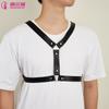 Fabricante de Ropa de Bondage de Cuero para Hombres, Cinturones de Cuero, Arneses de Pecho, Juguetes Sexuales para Adultos, Restricciones Sm, Equipo de Entrenamiento al por Mayor