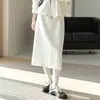 Roupa Casual para um PasseioJaqueta Curta Casual Acolchoada + Saia de Comprimento Médio Novo Conjunto de Outono H082910