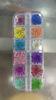 Nueva caja de tiras de flores secas de 12 colores para manicura, joyería tridimensional, flores secas, flores reales, encaje de uñas, lote de fábrica de flores