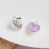 [Amor de Zircônia] Acessórios de Liga Pingente Moderno e Exquisito Cor DIY Brincos Pulseira Artesanais Acessórios de Joia