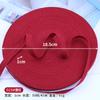 Fábrica en stock 1CM Algodón Color Espiga Cinta Sarga Algodón Cinta Color Envoltura Tira Espiga Cinta Accesorios