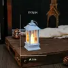 Lámpara Mini Pony Retro LED Electrónica Portátil Lámpara de Vela Prop de Atmósfera Decorativa Luz Regalo de Cumpleaños Pequeño Adorno