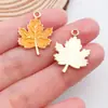 Mezcla de 20 gotas de aceite de hojas de flores amarillas, accesorios de joyería de aleación, pulseras, pendientes, llaveros, colgantes.