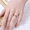 Novo Anel de Coroa com Design de Palácio Tradicional Coroa de Louros Elegante Clássica Princesa Real Anel de Abertura Distinto