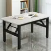 Mesa Baixa Dobrável, Mesa Quadrada e Redonda, Mesa de Jantar para Apartamentos de Aluguel e Dormitórios, Mesa Pequena, Mesa Simples para Feiras, Mesa Retangular para Exterior