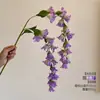 Campanilla de Viento Colgante Flor, Flor Artificial Realista de Alta Gama, Flor de Lirio del Valle Colgando en la Pared, Decoración de Paisajismo, Famosos Adornos de Flores Artificiales