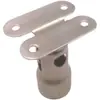Base Giratória de Aço Inoxidável Espessa Suporte de Corrimão de Madeira Maciça Acessórios Suporte para Tubo de Corrimão Suporte de Suporte para Corrimão