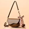 Bolso Cuero Suave Bolso Pequeño Verano Versátil Textura Bolso Cruzado para Mujer Bolso Ligero para Mujer Bolso para Mujer 2025 Nuevo Bolso de Hombro de Moda
