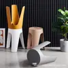Taburete de Plástico Engrosado para Adultos Sólido Taburete de Comedor Apilable Taburete Redondo Silla Simple Moderna Taburete Molino de Viento Taburete Alto