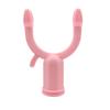 Percha de Plástico con Cabezal de Horquilla y Accesorios de Cola, Tubo Engrosado de 19 mm Conector de Palo para Mopa, Escoba, Ropa, Mango