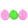 Novo Molde Criativo de Silicone de Folha DIY Decoração de Bolo Fondant Ferramenta de Confeitaria Molde de Moldagem Atacado Comercial