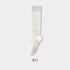 Calcetines Deportivos para Pantorrilla de Mujer con Amortiguación en la Planta, Cualquier Tipo de Felpa, Sin Varillas, Antibacterianos, para Fitness, Running, Tubo Largo, Calcetines de Compresión, Calcetines de Yoga