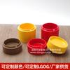 Creative Olla Caliente Giratoria Mini con Guarniciones, Vajilla de Melamina Imitación Porcelana para Uso Comercial