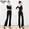 Traje de Entrenamiento de Danza para Mujer Danza Moderna Danza Clásica Traje de Baile Profesional Danza Étnica China Entrenamiento Corporal Top
