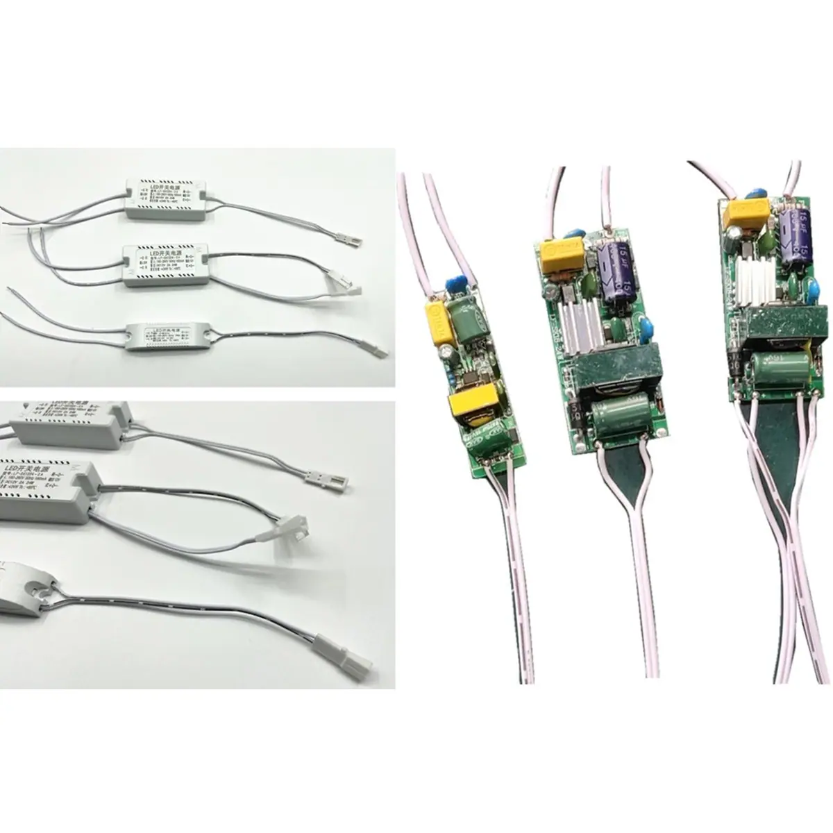 浴室镜子背光12V24V超薄电源12W24W塑料壳阻燃PC灯
