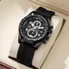 Reloj de Pulsera Deportivo de Cuarzo Cronógrafo de Lujo para Hombre, Resistente al Agua con Correa de Silicona, Elegante Reloj Multicolor para el Uso Diario