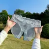 2026 Nuevo Estilo Ropa Interior Femenina Encaje Puro Deseo con Malla Ultra Fina Seductores Calzones Calados Transparentes Tallas Grandes para Mujer