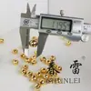 Sino Pequeno Sino de Um Caractere Galvanizado Sino de Cobre Sino Dourado de Natal Banhado a Ouro Acessórios Pingente para Animais de Estimação