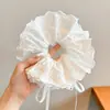 Goma para el pelo extragrande de estilo coreano de alta resistencia, coletero estilo perezoso para niñas, banda elástica para el pelo de alta gama