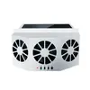 Ventilador de Escape para Coche Alimentado por Energía Solar Transfronterizo, Ventilador de Refrigeración para Coche de Verano, Circulador de Aire para Coche, Ventilador de Extracción de Humo