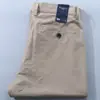 Nuevos Pantalones de Gabardina Transpirables de Modal Súper Suave para Hombre, Versátiles, Rectos, de Negocios Casuales, Delgados, Primavera y Verano 2025