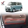 Adecuado para Daihatsu 23 Canbus Panel de Interruptor de Puerta Interior Modificado Tira Decorativa Inferior Panel de Puerta Lentejuelas Decorativas Especiales