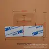 Gancho de Agujero de Avión Ecológico Adhesivo Transparente Spot para Entorno de Mascotas Gancho de Agujero Redondo Color PP Gancho Adhesivo de Agujero de Avión PVC