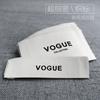 Cuello de ropa de alta calidad estándar principal estándar personalizado marca de ropa principal Marca principal tejido de alta densidad estándar punto general máquina de coser por computadora estándar