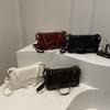 Diseño Nicho Bolso Pequeño Mujer 2025 Primavera Nuevo Moda Distintiva Retro Hombro Bandolera Portátil Bolso Cuadrado Pequeño